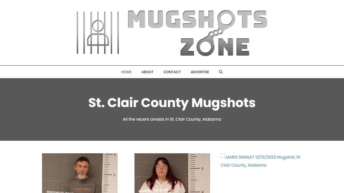 St. Clair County Mugshots Zone
